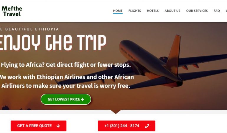 Ethiopian Travel Agency – MeftheTravel